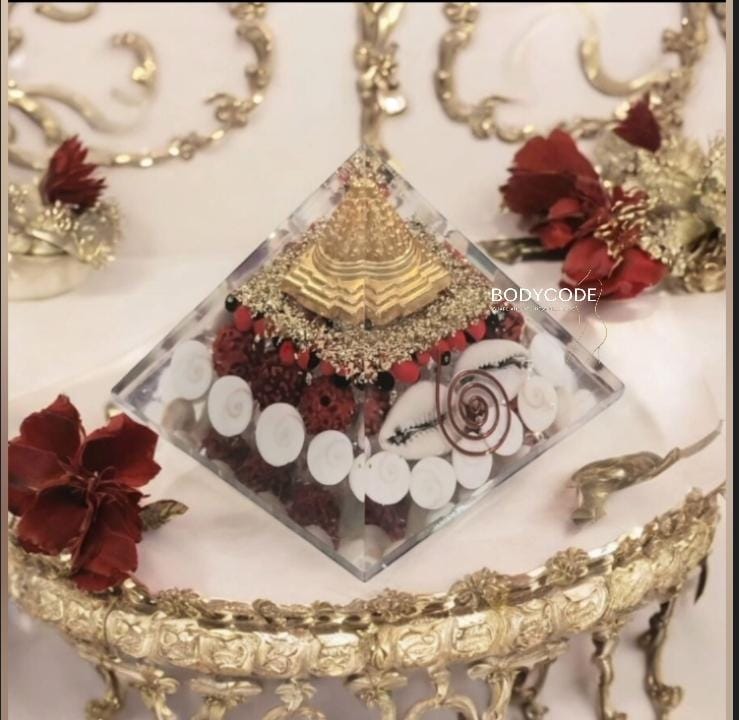 Positive Energy Financial Growth  Pyramid placing North-East direction 
₹ - 1600/-