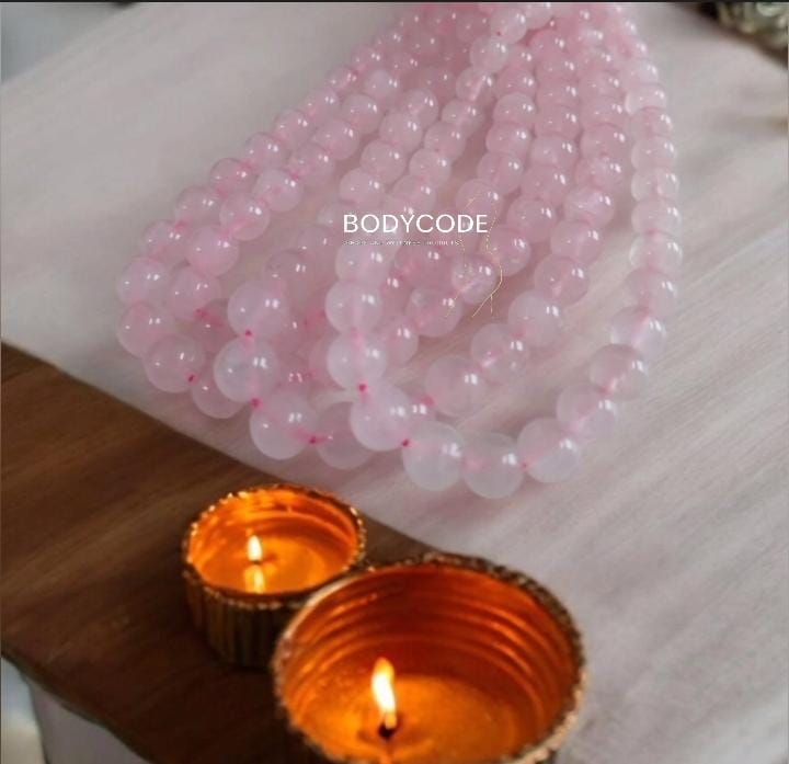 Rose Quartz Strings for Centre on LOVE 
Self love  healings emotional balance forgiveness 
₹ - 3500/- + Certificate